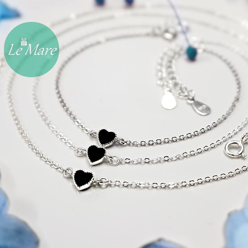BST Little black heart - say đắm trang sức nhỏ xinh BST Little black heart - say đắm trang sức nhỏ xinh Le'mare Jewelry LMJ