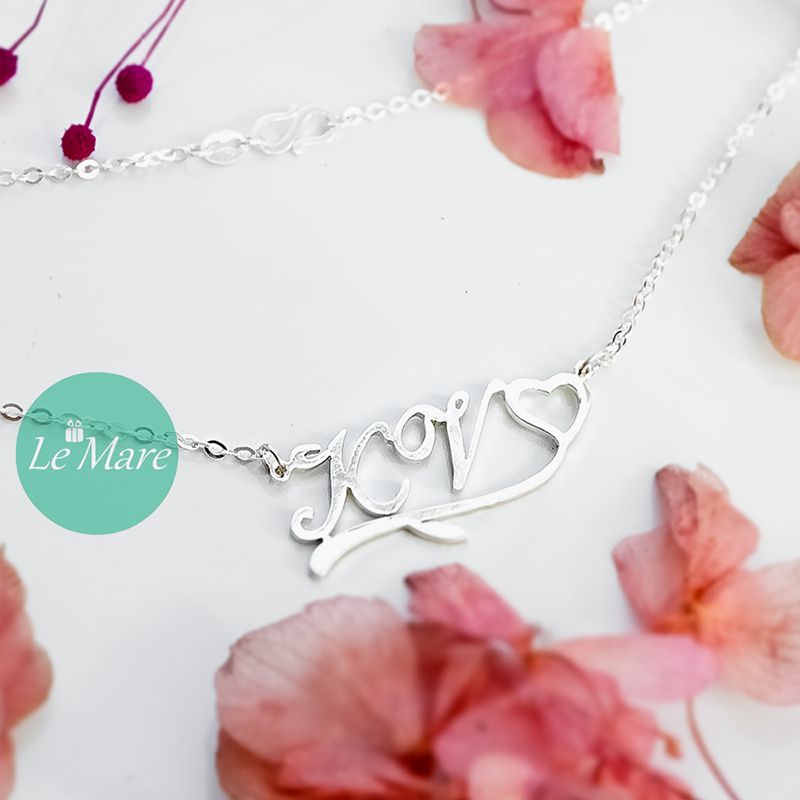 Giảm 20% tất cả sản phẩm Dây chuyền Chữ Bạc - Món quà 1-6 Quốc Tế Thiếu Nhi Giảm 20% tất cả sản phẩm Dây chuyền Chữ Bạc - Món quà 1-6 Quốc Tế Thiếu Nhi Le'mare Jewelry LMJ