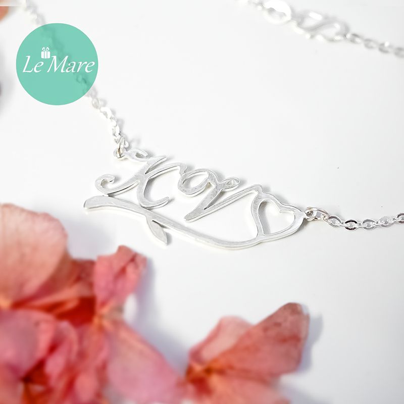 Giảm 20% tất cả sản phẩm Dây chuyền Chữ Bạc - Món quà 1-6 Quốc Tế Thiếu Nhi Giảm 20% tất cả sản phẩm Dây chuyền Chữ Bạc - Món quà 1-6 Quốc Tế Thiếu Nhi Le'mare Jewelry LMJ