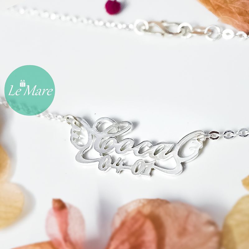 Giảm 20% tất cả sản phẩm Dây chuyền Chữ Bạc - Món quà 1-6 Quốc Tế Thiếu Nhi Giảm 20% tất cả sản phẩm Dây chuyền Chữ Bạc - Món quà 1-6 Quốc Tế Thiếu Nhi Le'mare Jewelry LMJ