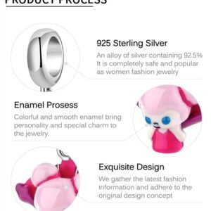 Charm bạc PD0580 Charm bạc PD0580 Le'mare Jewelry LMJ