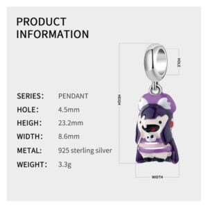 Charm bạc PD0600 Charm bạc PD0600 Le'mare Jewelry LMJ