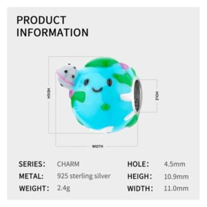 Charm bạc PC0990 Charm bạc PC0990 Le'mare Jewelry LMJ