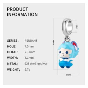 Charm bạc PD0576 Charm bạc PD0576 Le'mare Jewelry LMJ