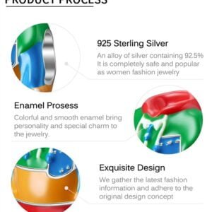 Charm bạc PC1200 Charm bạc PC1200 Le'mare Jewelry LMJ