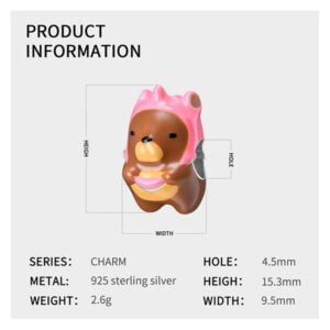 Charm bạc PC1190 Charm bạc PC1190 Le'mare Jewelry LMJ