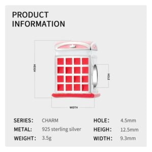 Charm bạc PC1108 Charm bạc PC1108 Le'mare Jewelry LMJ