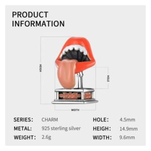 Charm bạc PC0833 Charm bạc PC0833 Le'mare Jewelry LMJ