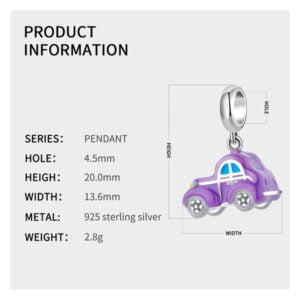 Charm bạc PD0552 Charm bạc PD0552 Le'mare Jewelry LMJ