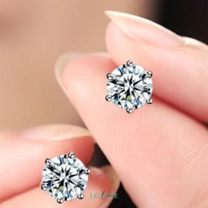 Khuyên tai bạc SE0012 Khuyên tai bạc SE0012 Le'mare Jewelry LMJ