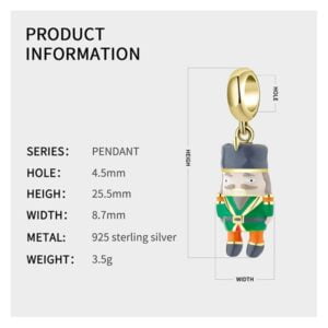 Charm bạc PD0583 Charm bạc PD0583 Le'mare Jewelry LMJ