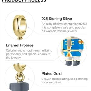 Charm bạc PD0584 Charm bạc PD0584 Le'mare Jewelry LMJ