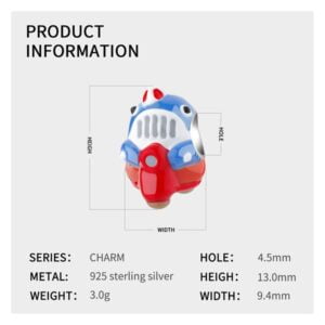 Charm bạc PC1087 Charm bạc PC1087 Le'mare Jewelry LMJ