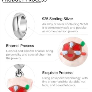 Charm bạc PD0528 Charm bạc PD0528 Le'mare Jewelry LMJ