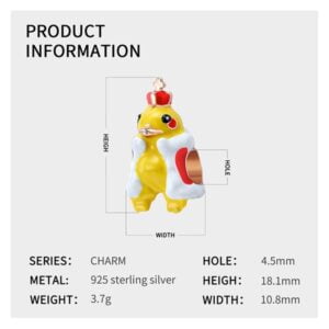 Charm bạc PC1195 Charm bạc PC1195 Le'mare Jewelry LMJ