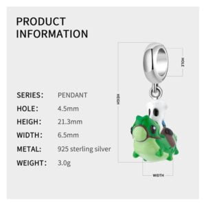 Charm bạc PD0594 Charm bạc PD0594 Le'mare Jewelry LMJ