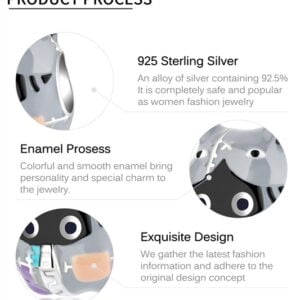 Charm bạc PC1155 Charm bạc PC1155 Le'mare Jewelry LMJ