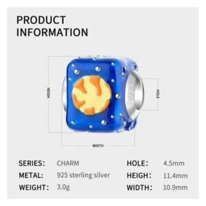 Charm bạc PC1058 Charm bạc PC1058 Le'mare Jewelry LMJ