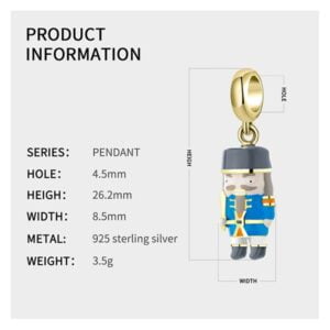 Charm bạc PD0584 Charm bạc PD0584 Le'mare Jewelry LMJ