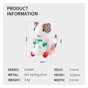 Charm bạc PC1161 Charm bạc PC1161 Le'mare Jewelry LMJ