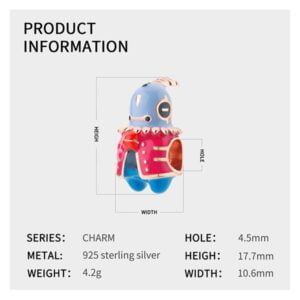 Charm bạc PC1212 Charm bạc PC1212 Le'mare Jewelry LMJ