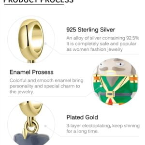 Charm bạc PD0583 Charm bạc PD0583 Le'mare Jewelry LMJ