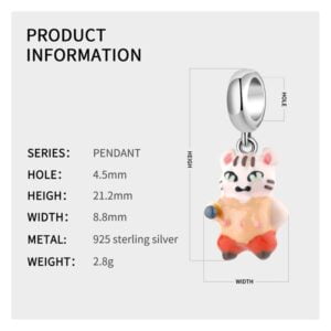 Charm bạc PD0503 Charm bạc PD0503 Le'mare Jewelry LMJ