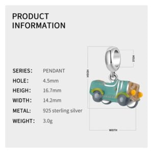 Charm bạc PD0555 Charm bạc PD0555 Le'mare Jewelry LMJ