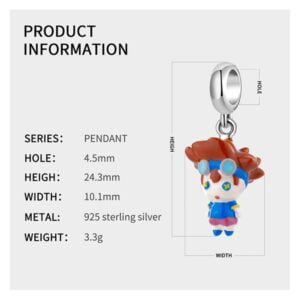 Charm bạc PD0582 Charm bạc PD0582 Le'mare Jewelry LMJ