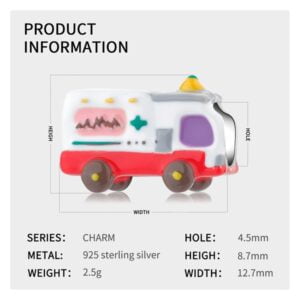 Charm bạc PC1142 Charm bạc PC1142 Le'mare Jewelry LMJ