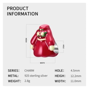 Charm bạc PC1217 Charm bạc PC1217 Le'mare Jewelry LMJ