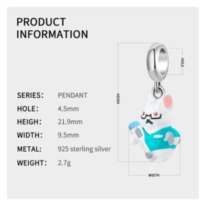 Charm bạc PD0516 Charm bạc PD0516 Le'mare Jewelry LMJ