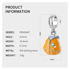 Charm bạc PD0624 Charm bạc PD0624 Le'mare Jewelry LMJ