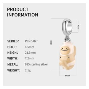 Charm bạc PD0512 Charm bạc PD0512 Le'mare Jewelry LMJ