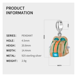 Charm bạc PD0556 Charm bạc PD0556 Le'mare Jewelry LMJ