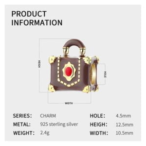 Charm bạc PC1214 Charm bạc PC1214 Le'mare Jewelry LMJ