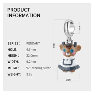 Charm bạc PD0591 Charm bạc PD0591 Le'mare Jewelry LMJ