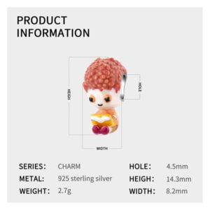 Charm bạc PC1186 Charm bạc PC1186 Le'mare Jewelry LMJ