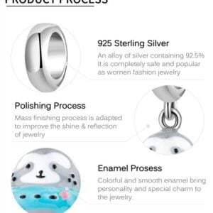 Charm bạc PD0448 Charm bạc PD0448 Le'mare Jewelry LMJ