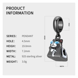 Charm bạc PD0501 Charm bạc PD0501 Le'mare Jewelry LMJ