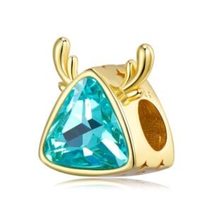 Charm bạc xi vàng PC1261