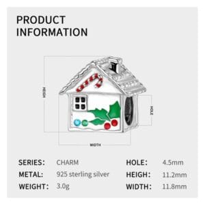 Charm bạc PC1264 Charm bạc PC1264 Le'mare Jewelry LMJ