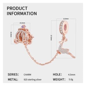 Charm bạc PF0010 Charm bạc PF0010 Le'mare Jewelry LMJ