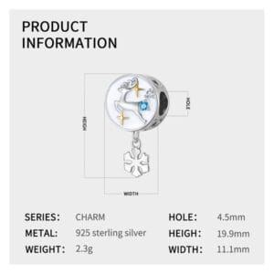 Charm bạc PC1265 Charm bạc PC1265 Le'mare Jewelry LMJ