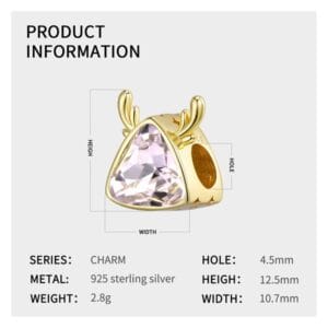 Charm bạc PC1290 Charm bạc PC1290 Le'mare Jewelry LMJ