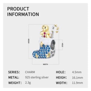 Charm bạc PC1287 Charm bạc PC1287 Le'mare Jewelry LMJ