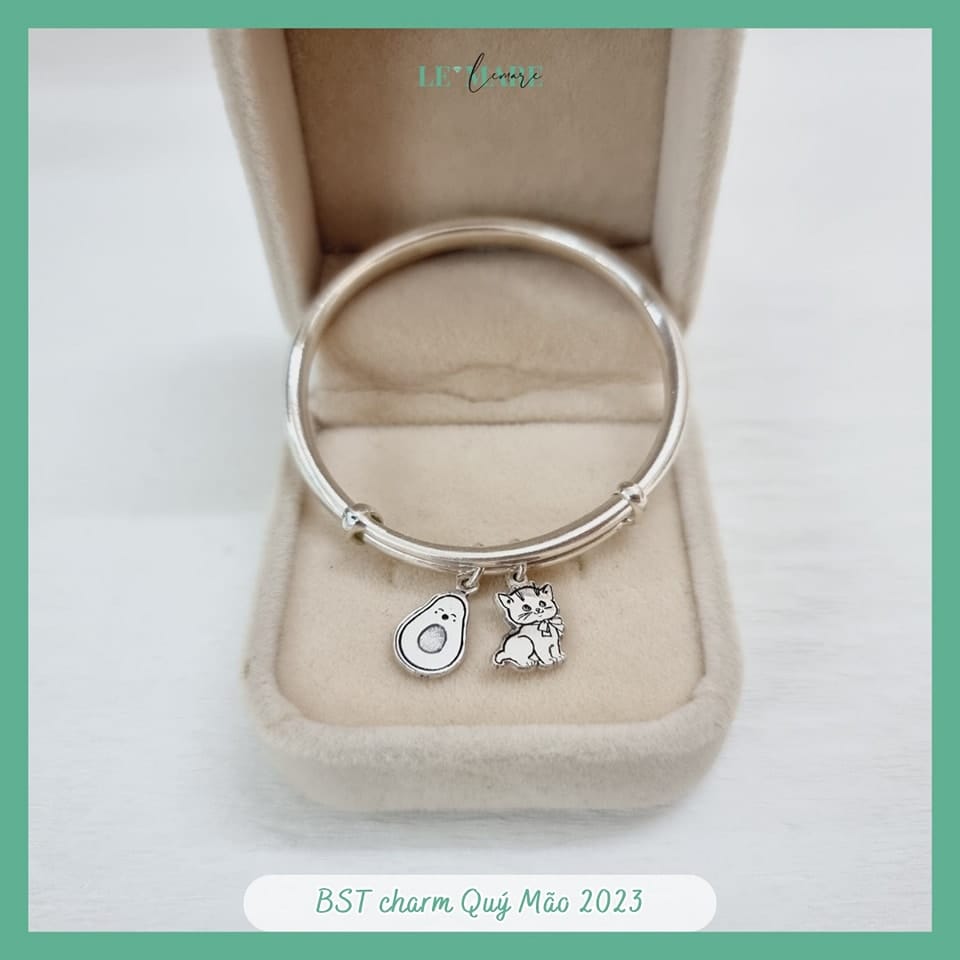 BST quà tặng Lắc Bạc cho bé tuổi Mèo BST quà tặng Lắc Bạc cho bé tuổi Mèo Le'mare Jewelry LMJ