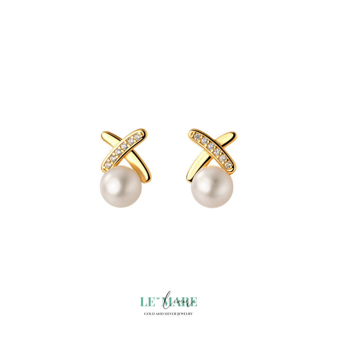 Khuyên tai bạc Le'Mare Jewelry G8965 Khuyên tai bạc Le'Mare Jewelry G8965 Le'mare Jewelry LMJ