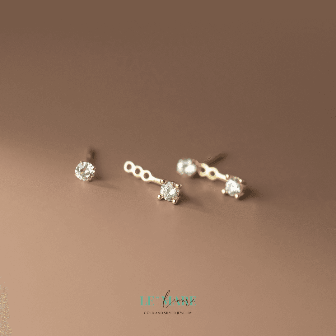 Khuyên tai bạc Le'Mare Jewelry M02729 Khuyên tai bạc Le'Mare Jewelry M02729 Le'mare Jewelry LMJ