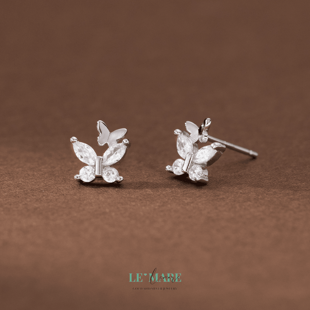 Khuyên tai bạc Le'Mare Jewelry M04404 Khuyên tai bạc Le'Mare Jewelry M04404 Le'mare Jewelry LMJ